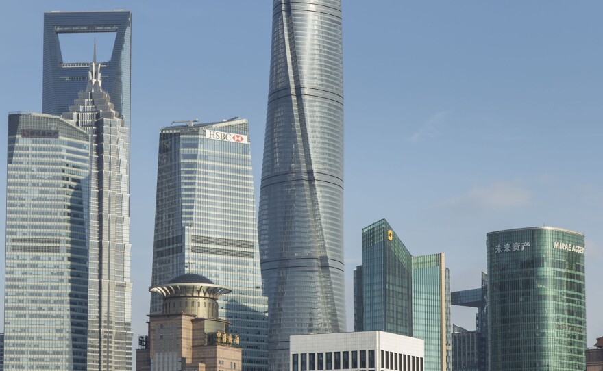It's estimated 20,000 to 30,000 people will pass through Shanghai Tower each day.
