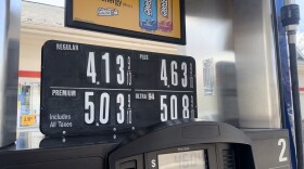 Gas prices vary around the region. This station is charging more than the Syracuse average.