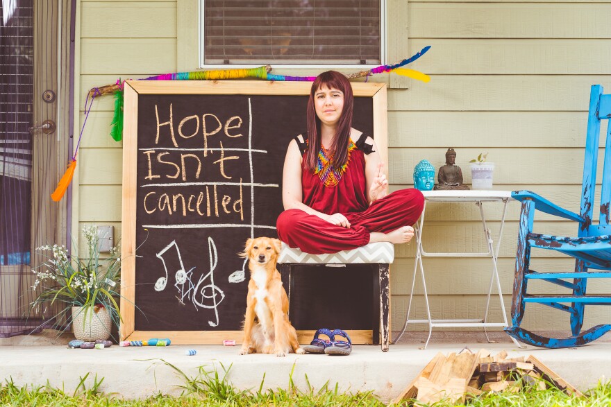  Lauren Zoe Bruno is one of the 138 Austin musicians Ismael Quintanilla III photographed and features in his book "I Am Here All Day."