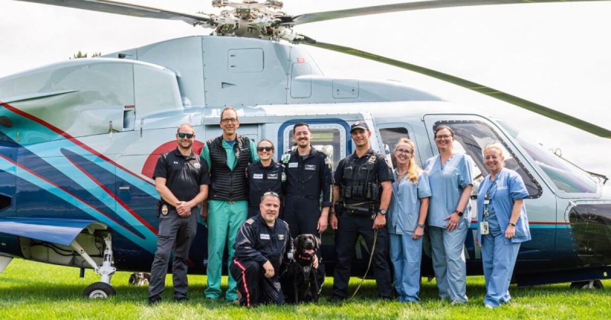 Saving Lifesavers: New program airlifts critically injured K9s to emergency vets