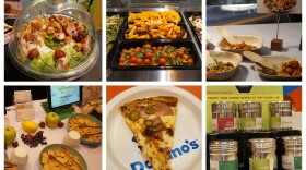The School Nutrition Association conference showcased various food products that are being introduced to schools across the country.