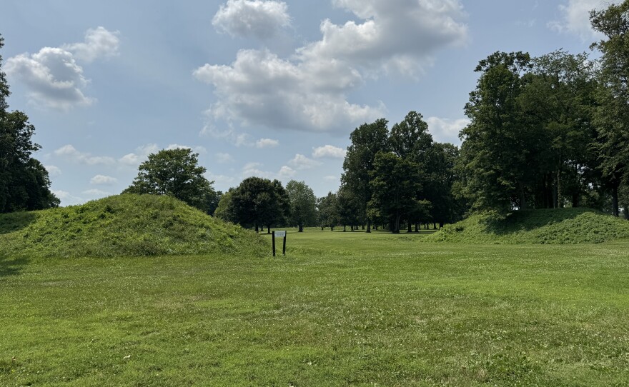 The Great Circle Earthworks, a part of the Hopewell Ceremonial Earthworks.