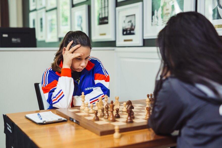 Chess prodigy Thalia Cervantes started playing in Cuba, where she says the game runs through people's blood.