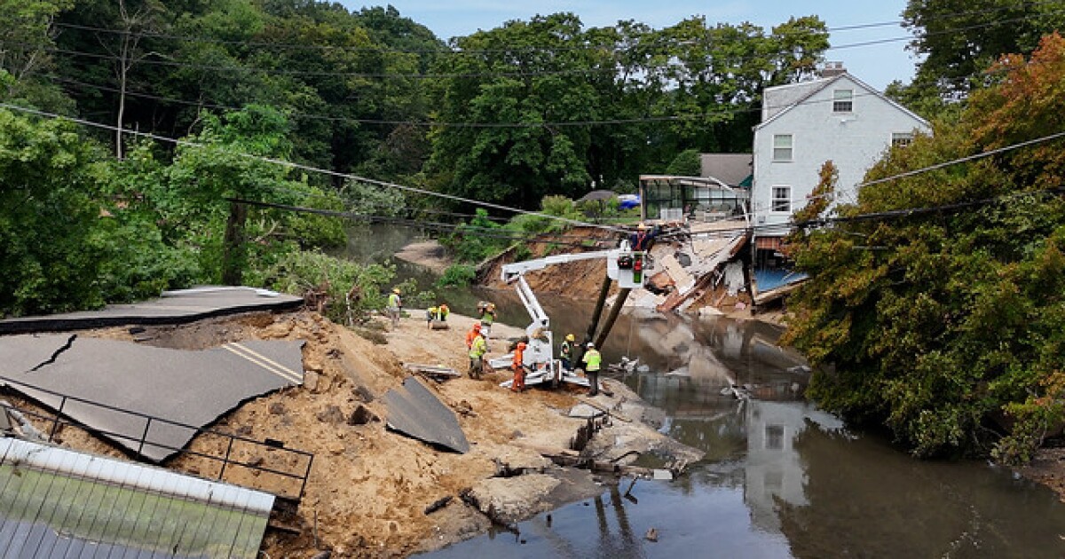 Mill Pond 'gone' after catastrophic flooding in Stony Brook