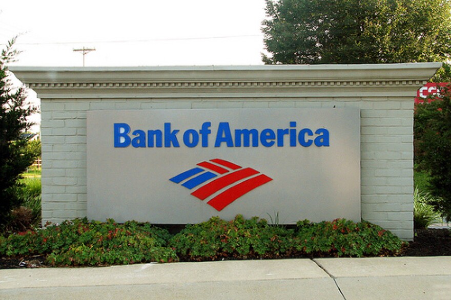 bank of america sign 