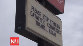 Last year, some cars outside Adam's Auto Repair in Muncie were stripped of catalytic converters while waiting to be worked on.