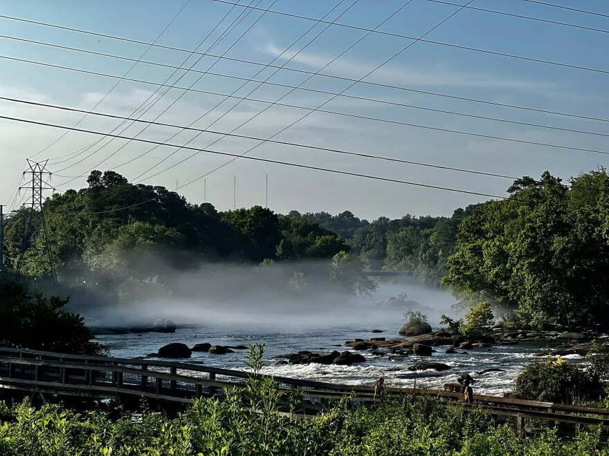 Image of Saluda Riverwalk — May 2024.
