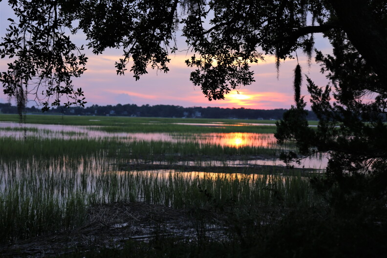 FILE - The view from Lady's Island looking out at the Beaufort River