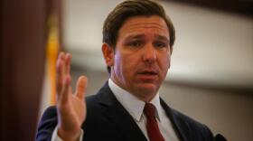 Governor Ron DeSantis speaks during the AP Florida Legislative Planning Session on October 29, 2019 in Tallahassee, Florida. 