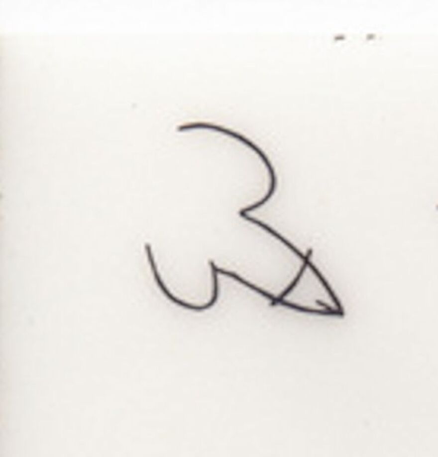 Andy Warhol's Moon Museum drawing