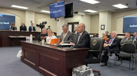 Left to right-Kirk and Tracey Hazelwood-Senator Robby Mills-Representative Jonathan Dixon 03-15-23