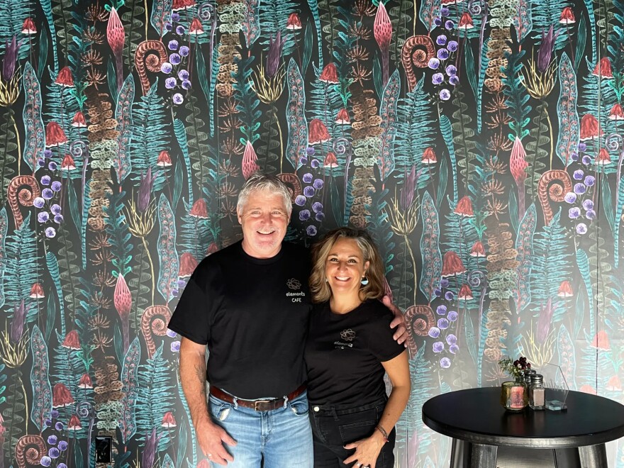 Jack and Nicole Curtis opened Elements Cafe in Carbondale in October.