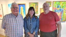 Jim Priebe, Elizabeth Pappas, and Kent Lewis (left to right). “I think just optically for the community to see us working together, not against one another, has been really great," said Pappas.