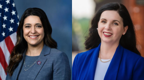 Incumbent Republican Stephanie Bice (left) is running for re-election to represent Oklahoma's fifth congressional district. Democratic nominee Jena Nelson (right) hopes to flip the central Oklahoma seat. 