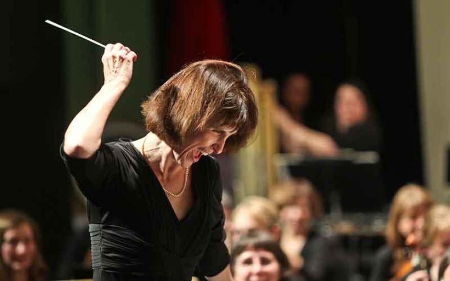 Battle Creek Symphony conductor Anne Harrigan