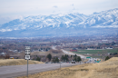 U.S. Highway 89/91 near a historically dangerous intersection with Wellsville's Center Street. Utah is trying something new to make the crossing safer.
