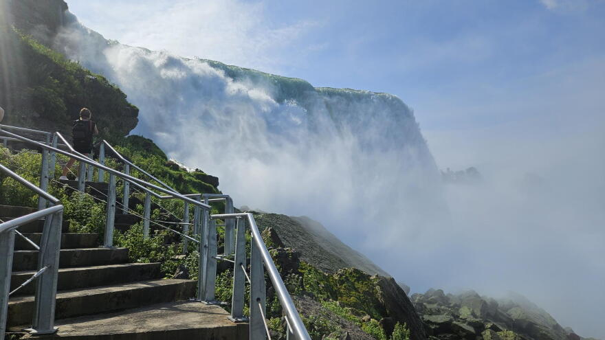 Cataract Stairs and Overlook provides visitors a new view to experience Niagara Falls.