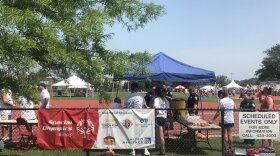 Special Olympics Illinois schedules numerous events for those with developmental disavbilities, such as the one pictured. The organization had planned to bring several thousand people to Bloomington Normal this weekend.
