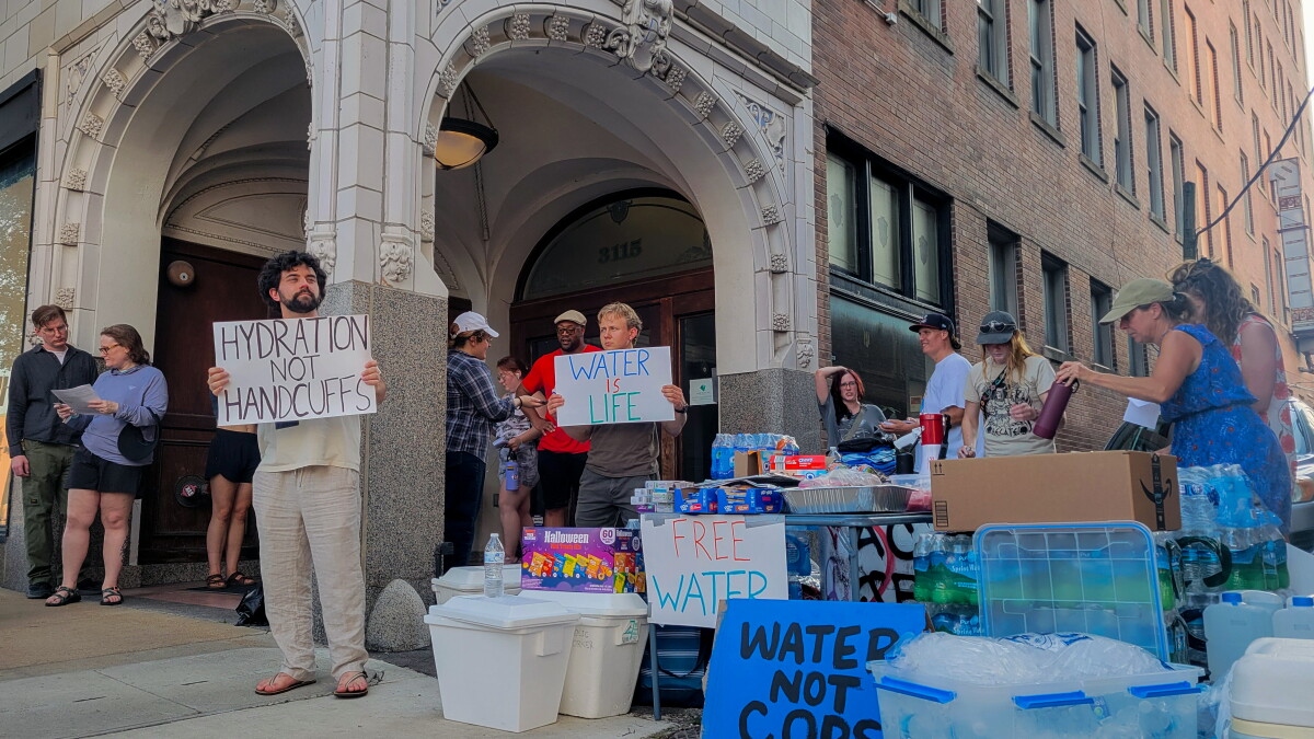An attempt to stop water from going to homeless people sparks protest, reflection and action