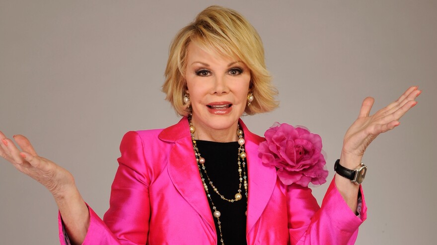 Joan Rivers attends the Tribeca Film Festival in 2010 in New York.