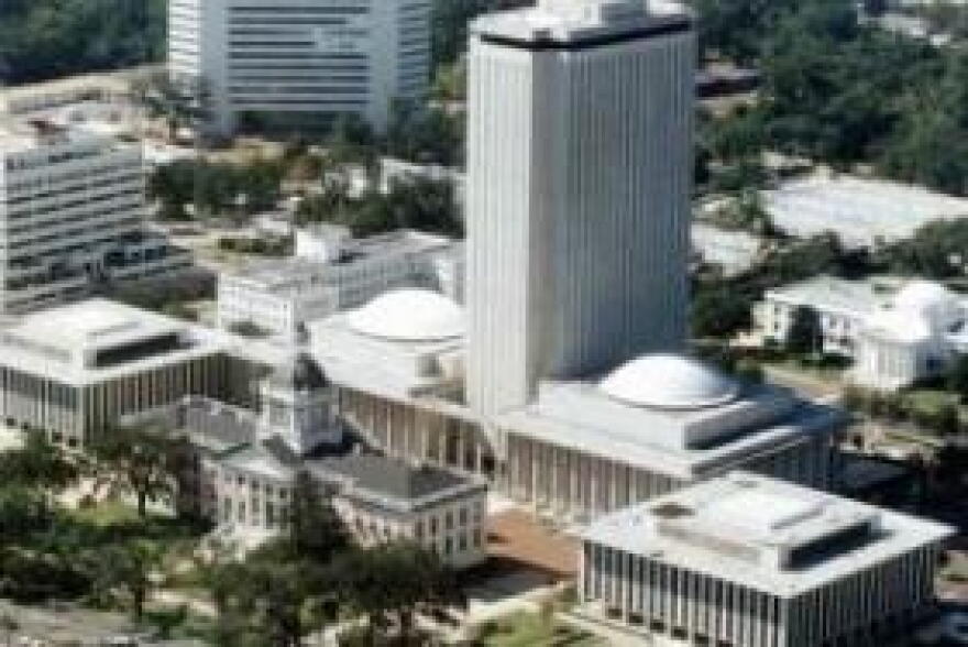 Florida's capitol complex, as seen from above (undated photo)