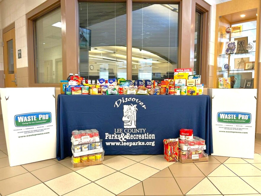 Donated Not Wasted Set Up