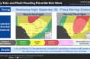 Weather graphic from the National Weather Service