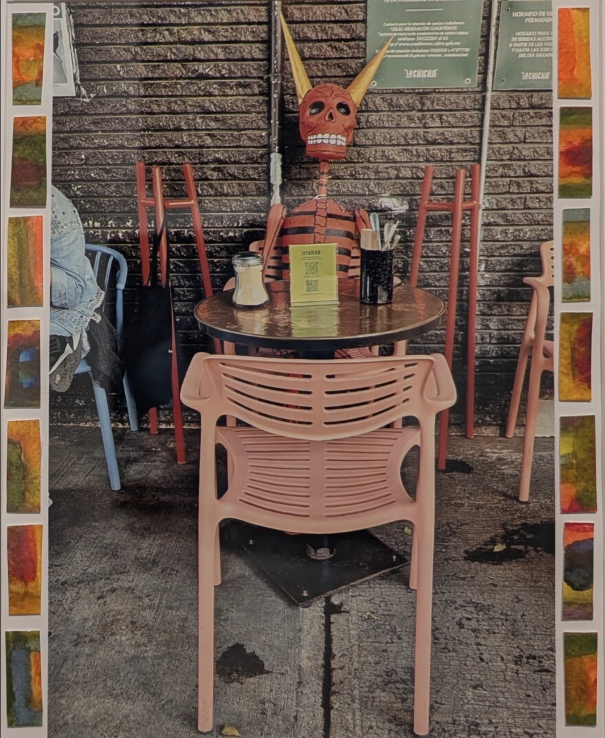 Diane Cardwell, “Still Waiting…At Café laChica…Mexico City.” Photography