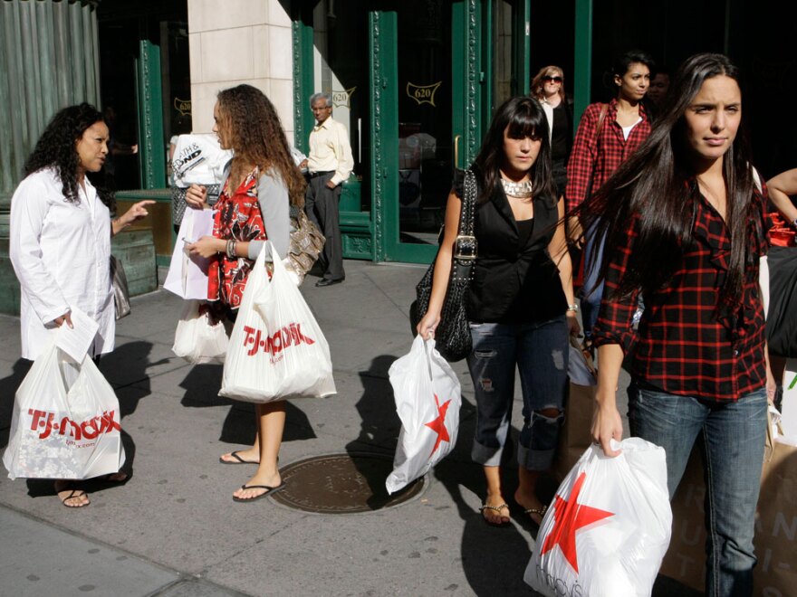 Retail sales in August rose at electronics and appliance stores, department and sporting goods stores.