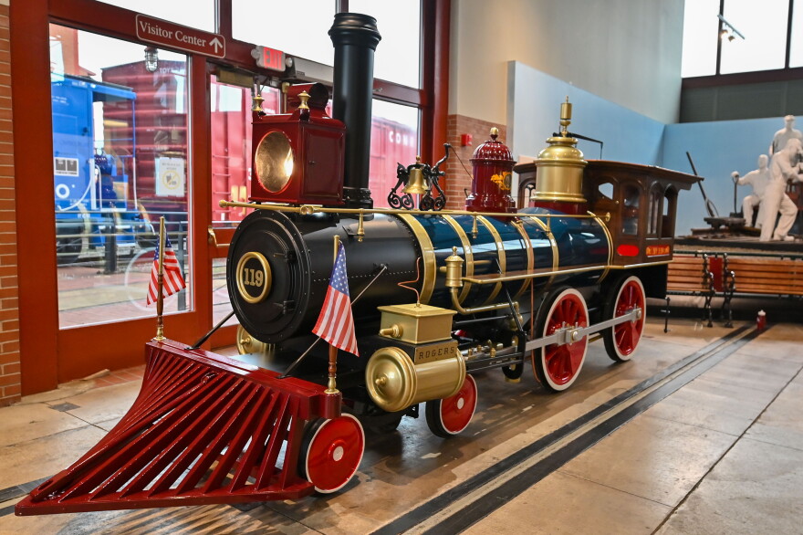 Dan Hryhorcoff built the half-scale replica of the Union Pacific 119 over two years.
