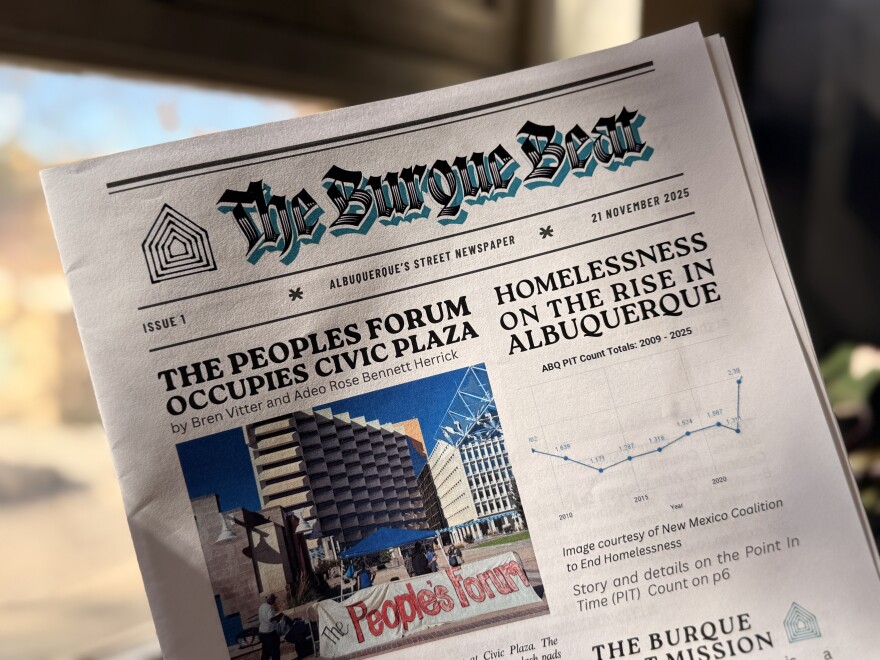 The first issue of The Burque Beat