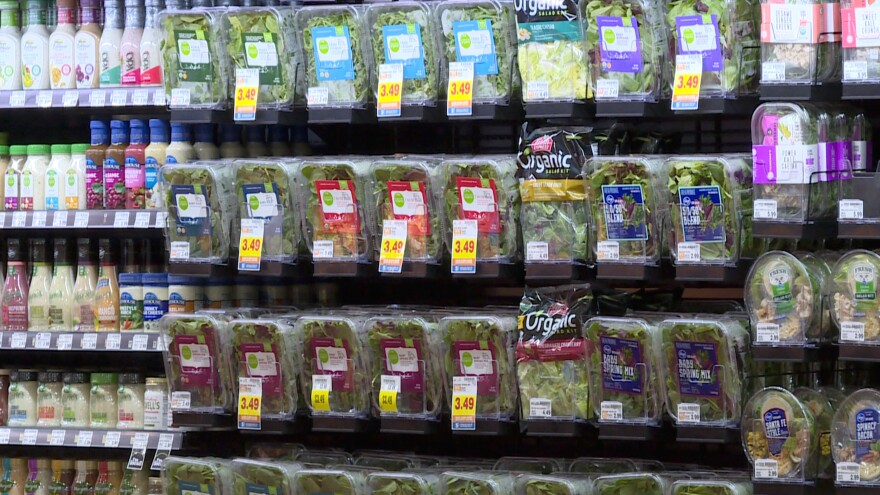 Food prices are increasing at a faster rate than other prices in the economy.