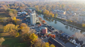 Pittsford, New York along Erie Canal in Monroe County.
