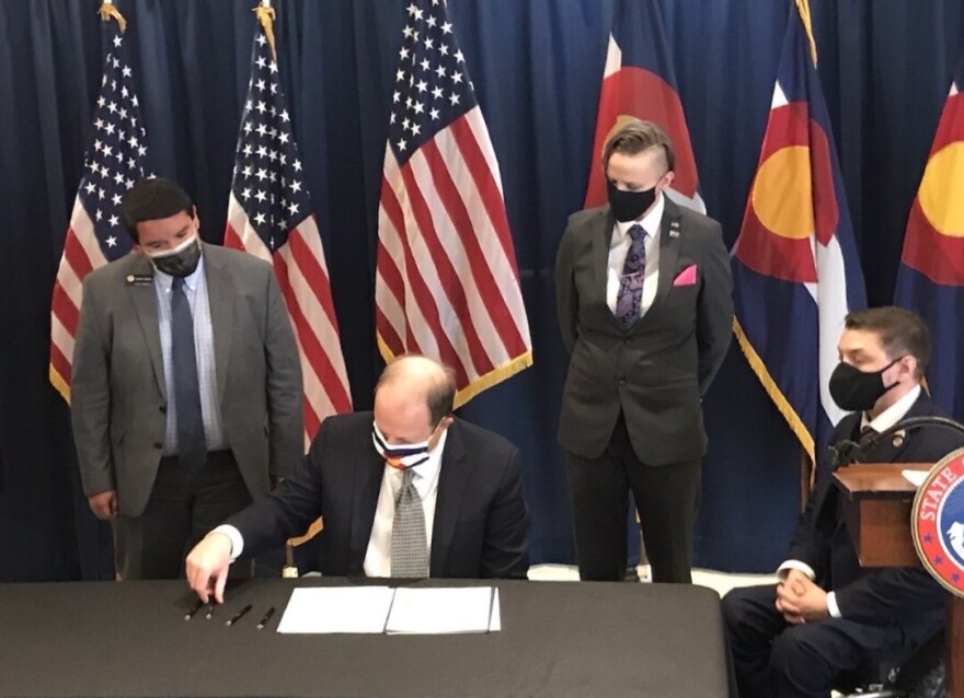 Colorado governor Jared Polis signed into law the Restoration of Honor Act in April, expanding state veterans' benefits to former service members who were expelled for being gay.