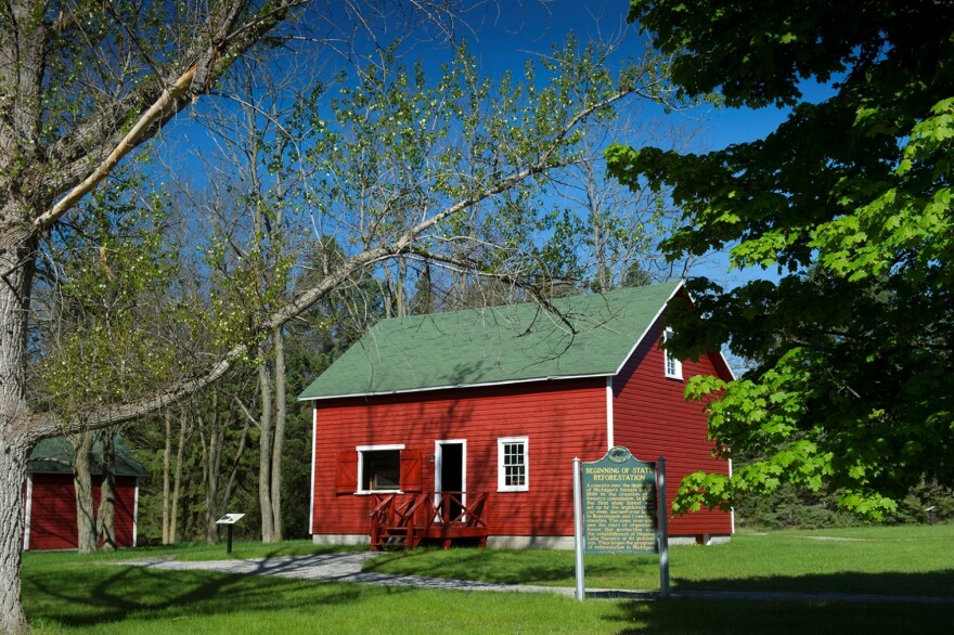  A Civilian Conservation Corps museum stands near Grayling, Mich.