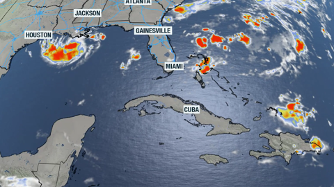 Atlantic basin satellite photo on August 31, 2026.