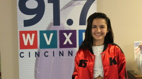 "The Voice" contestant Abby Cates in her Team Kelly jacket