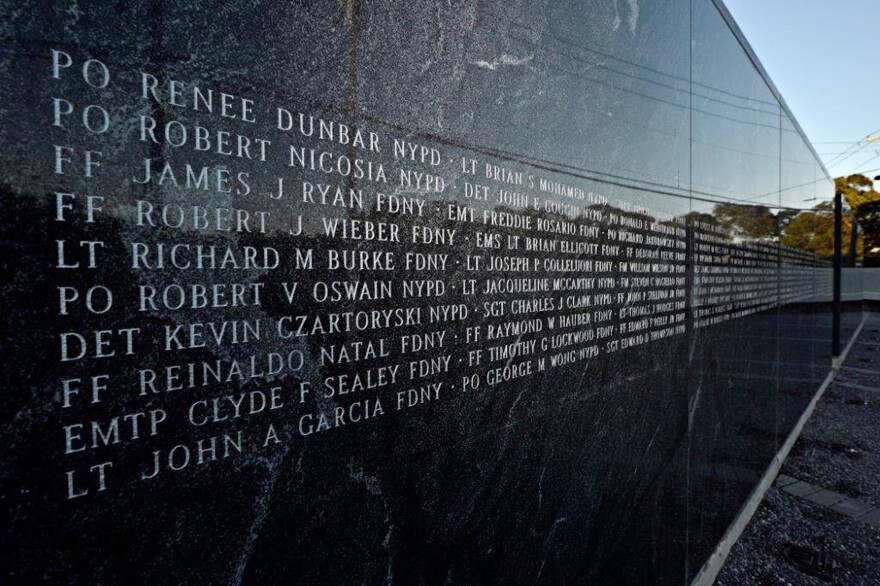 The 9/11 Responders Remembered Memorial in Nesconset, Long Island, N.Y. John Feal, a first responder at the World Trade Center, created the memorial for people who died of illnesses tied to work at ground zero.