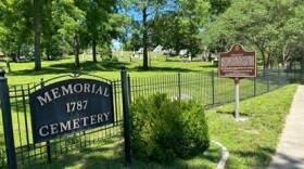 Roadside Marker at Ste Genevieve Memorial Cemetery located on Market St