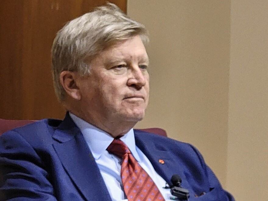 Consul General of Canada in New York Tom Clark visits the SUNY Plattsburgh campus