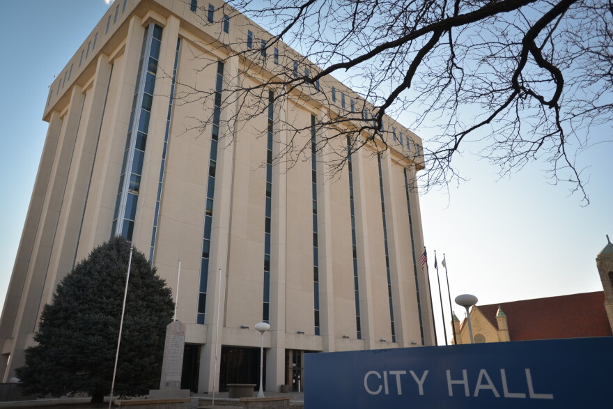 City Hall of the Unified Government of Wyandotte and Kansas City, Kansas.