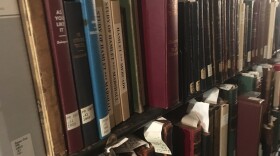In between rows and rows of books, sometimes a ghostly former UC classics professor makes himself known.