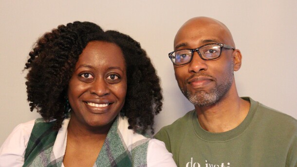 Adrienne and Jamal Davis