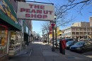 The Peanut Shop facade in Downtown Lansing