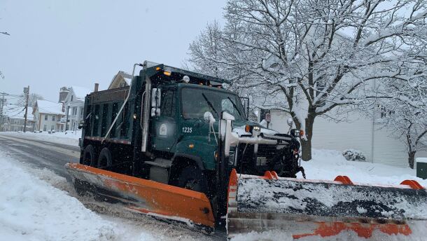 Snowplowing in Concord.