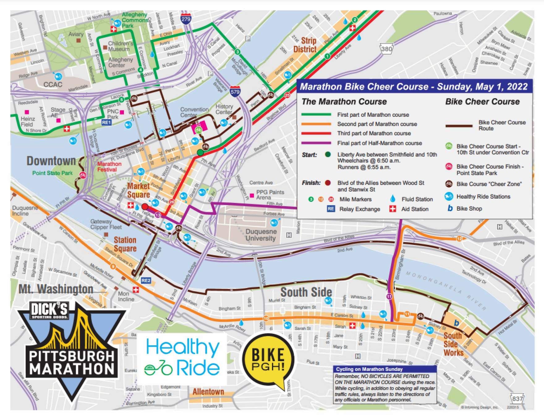 How to get around the city this weekend with the Pittsburgh Marathon