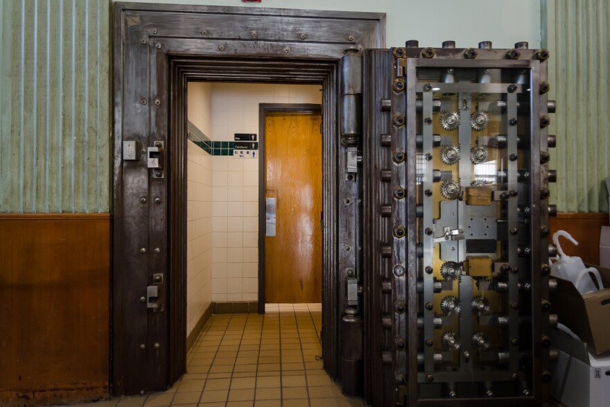 Lift for Life Academy built restrooms inside the old vaults of the bank it moved into in 2000.