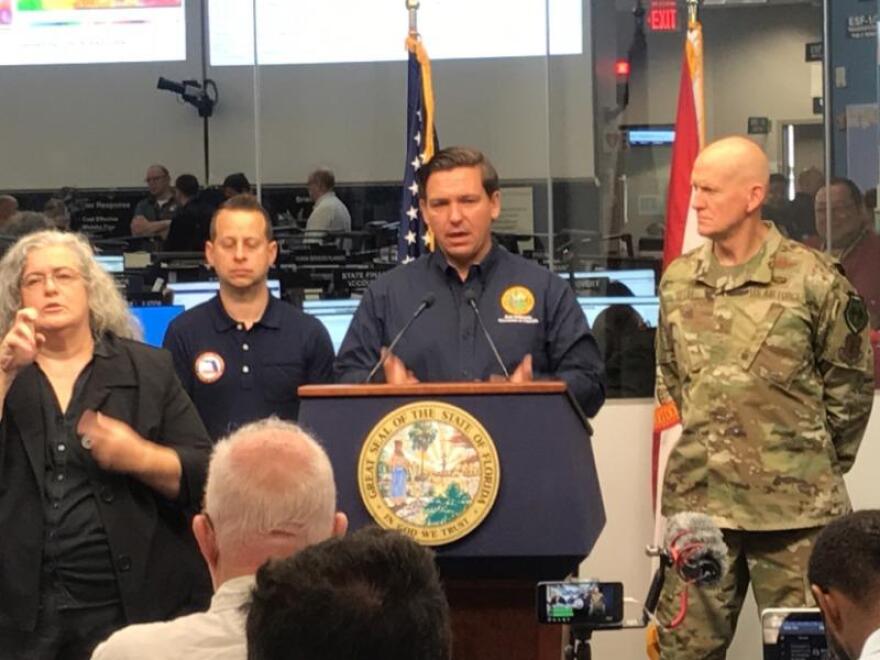 Local emergency departments across the state responding to Hurricane Dorian are seeing big changes under Gov. Ron DeSantis. NEWS SERVICE OF FLORIDA