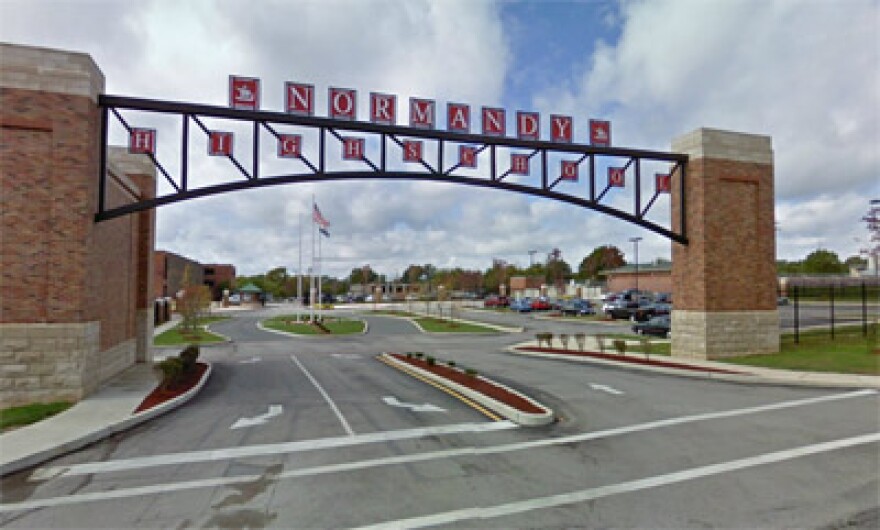 Entrance to Normandy High School campus