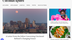 Phil Armstrong, Cincinnati Refined managing editor, announced Monday that no more new editorial content would be added to the site.